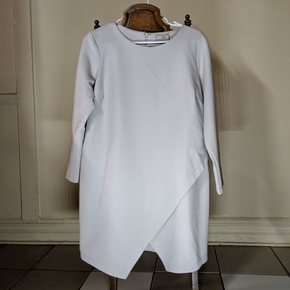 Biodegradable One Shoulder Shift Mini Dress main image 0
